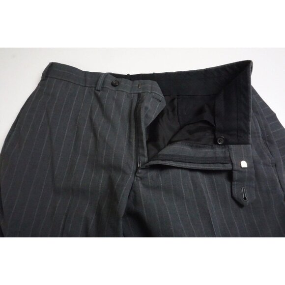 Brooks Brothers Madison Brookscool CURRENT Wool Blend Gray Striped 2 Pc Suit 40R - Picture 14 of 14